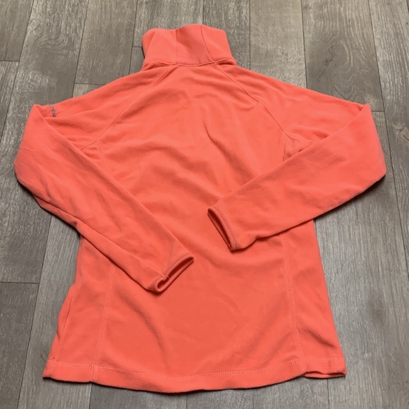 Womens Columbia Fleece Quarter Zip Lightweight‎ Pullover Fleece Shirt Jacket - Picture 2 of 8